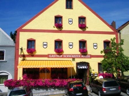Hotel Pension Schwarzer Adler นับบวร์ก ภายนอก รูปภาพ